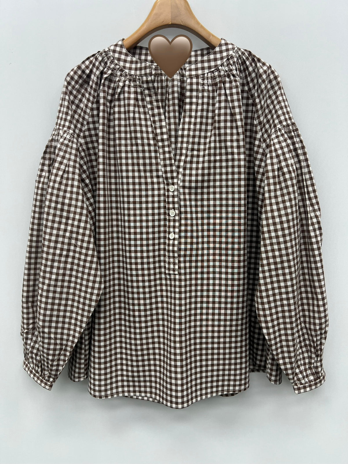 Blouse Hortense chocolat