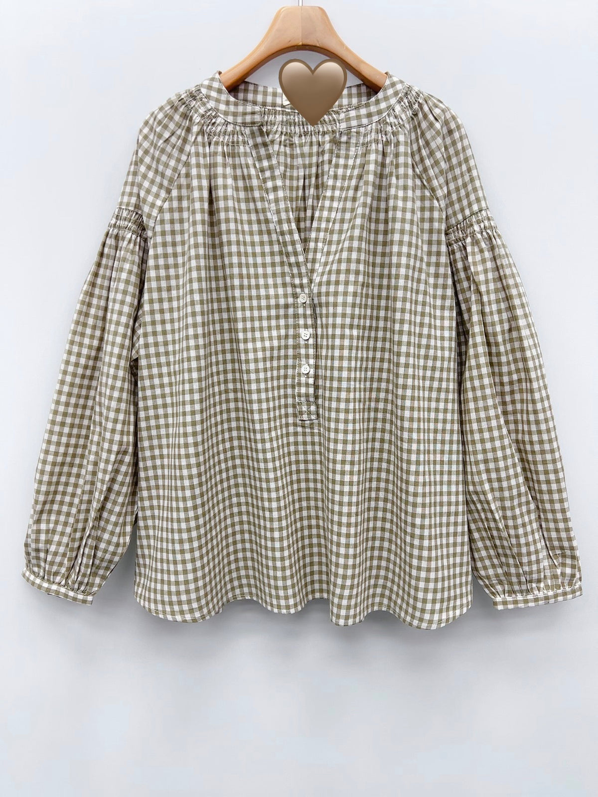 Blouse Hortense kaki