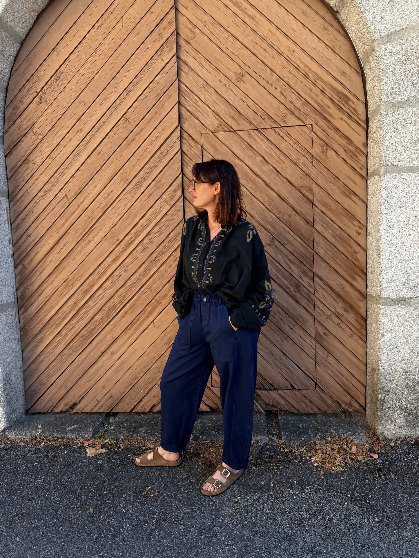 Blouse brodée marque JOHANA