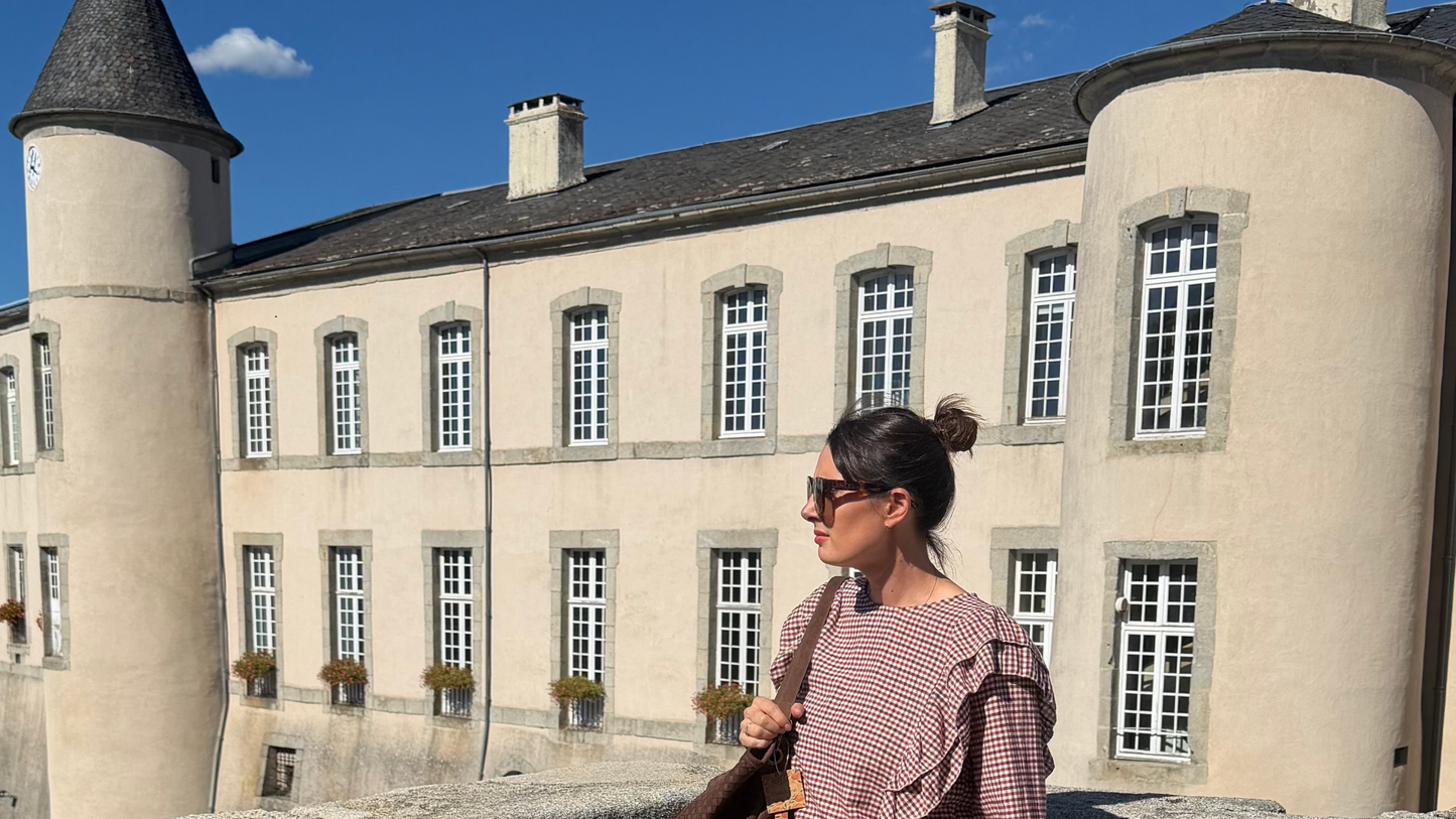 Blouse à volant