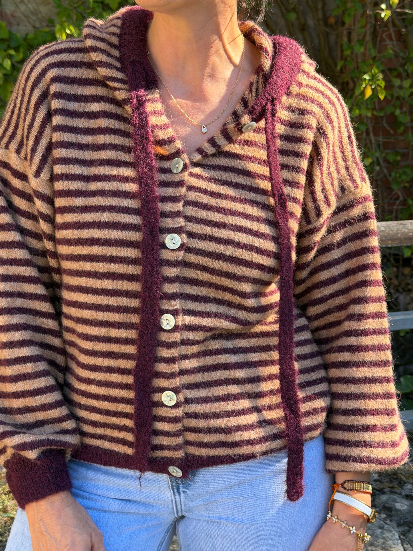 Gilet à capuche
