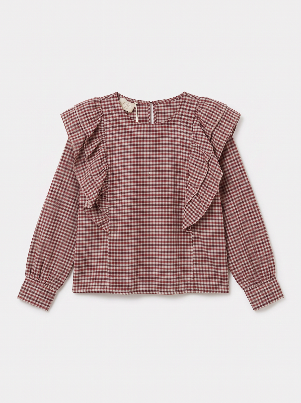 Blouse à volant
